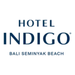 Logo Hotel Indigo Bali Seminyak Beach, pelanggan Karunia Wood